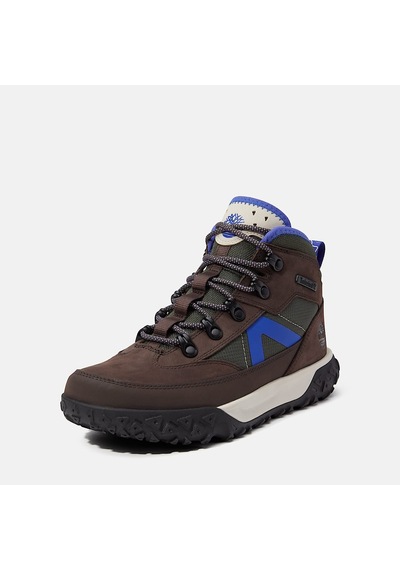 Timberland Motion 6 Mid Lace Up Waterproof Çocuk Sneakers-34016 Koyu Kahverengi