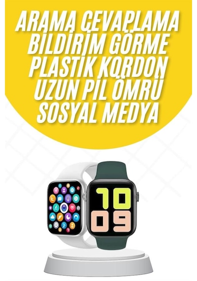 Akıllı Saat Uyku Takibi Arama Cevaplama 44 Mm Amoled Ekran