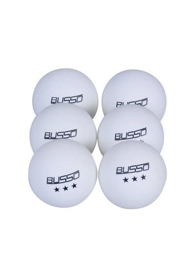 Busso Bs Bs23021 Pinpon Topu 6'lı (beyaz)