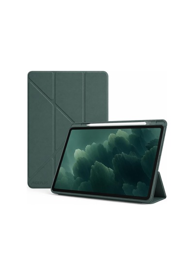 One 8.7 Tb-305fu / K9 Tb-305zu İle Uyumlu Kılıf Kalem Bölmeli Trifolding Case Koyu Yeşil Sku: Zeusb0h2qkgl16 Arka Kapak