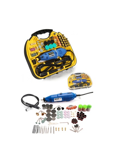 Graizer 211 Parça 400 Watt 60.000 Rpm 6 Kademe Devir Ayarlı Hobi
