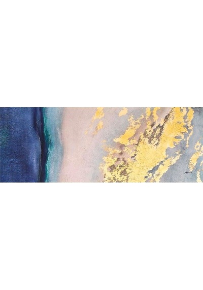 Yatak Odası Büyük Boy El Yapımı Yağlı Boya Tablo 164x64cm