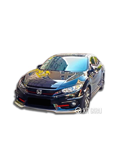 Honda Civic Makyajsız 2016-2018 Fc5 Ön Ek Plastik Boyasız