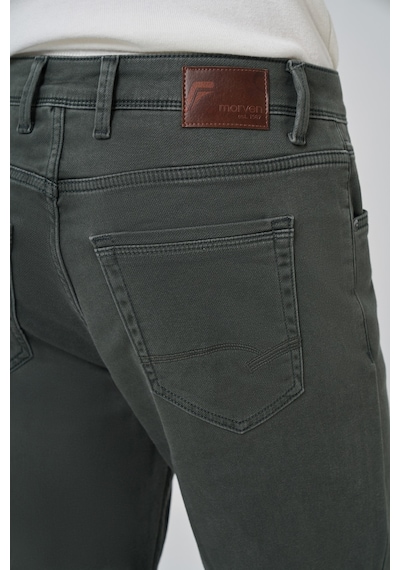 Morven Erkek Haki Denim 5 Cep Dynamic Fit Jean Kot Pantolon 26ms003008710 Haki