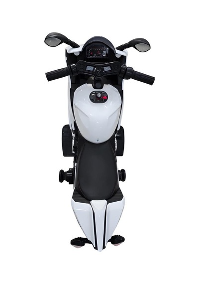 Cool Motors 12v Akülü Yarış Motoru Beyaz