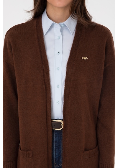 U.S. Polo Assn. U.s. Polo Assn. Kadın Kahverengi Hırka Triko 50314660-vr029