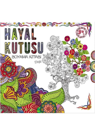 Hayal Kutusu Boyama Kitabı  Doğa- Eksik Parça