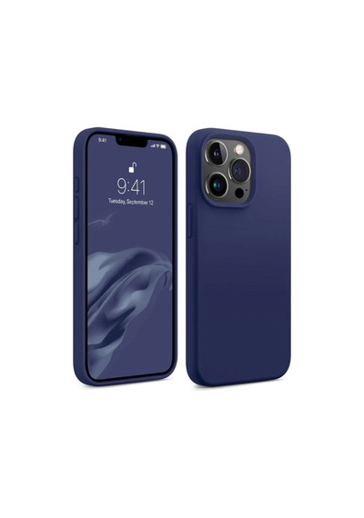 Bix İphone 14 Pro Max Silikon Kılıf Magsafe Uyumlu Güçlü Koruma Darbe Emici Küf Menekşesi
