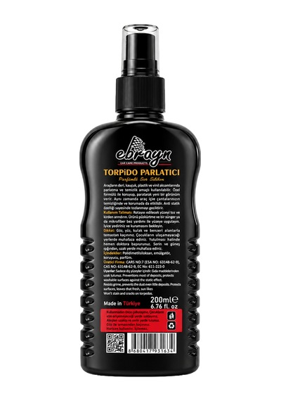 Ebrayn Hindistan Cevizi Kokulu Torpido Parlatıcı Süt Silikon 200 Ml