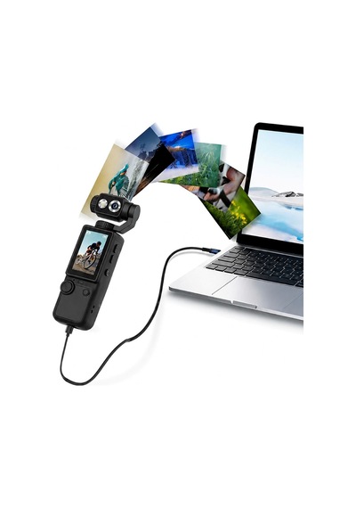 4k Vlog Kamera Wifi Bağlantılı 180 Dönebilen Lensli Dijital Video Kamera Stabil Çekim 2.0" Ips Ekran