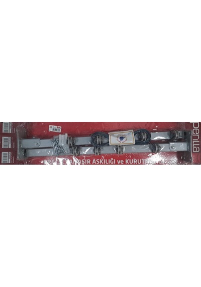 Perilla Duvara Monteli Metal Çamaşır Kurutmalığı Kırmalı Sm-0020 Diğer