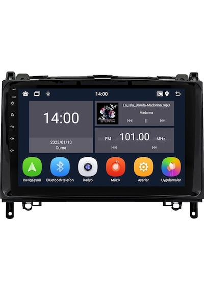 Mercedes Sprinter Android Multimedya Sistemi Crv-4340xd 2010-201
