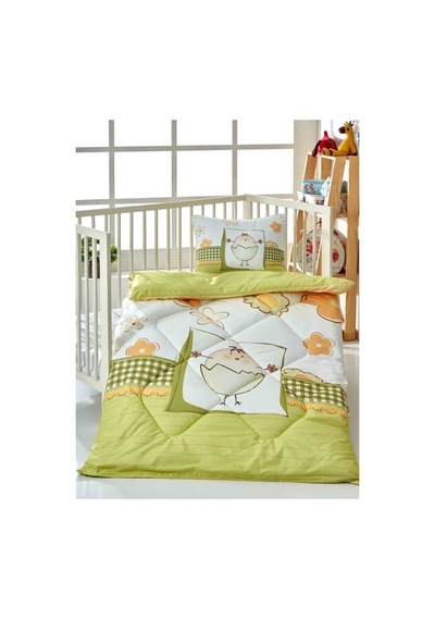 Komfort Home Dijital Baskılı Thermal Kumaş Bebek Yorgan Seti / B6