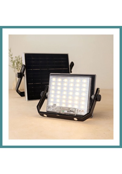 Trendexa 100w Güneş Enerjili Led Işık Solar - Dış Mekan & Kamp Mac