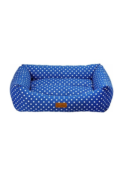 Dubex Makaron Puantiyeli XL Boy Silinebilir Kedi Yatağı 22 x 70 x 95 CM