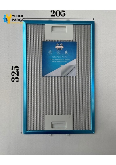 Stilevs Uyumlu Davlumbaz 20,5x32 Cm Arka Aralık 7,5cm Aspiratör Filtresi