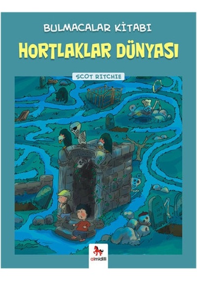 Bulmacalar Kitabı - Hortlaklar Dünyası - Scot Ritchie - Almidilli