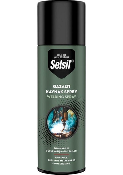 Selsil Silikonsuz Gazaltı Kaynak Spreyi 500 Ml. 1 Adet