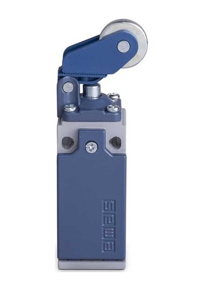 Emas L51K13MIM211 L51 Metal Gövde 22 mm Metal Makaralı Manivela Ani Hareketli 1NO+1NC Sınır Şalter