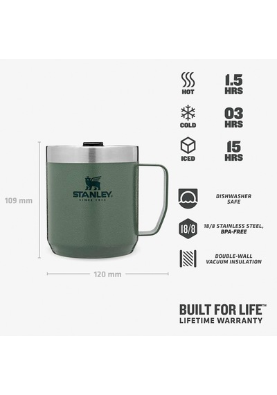Stanley Classic Vakumlu Camp Unisex Yeşil Termos 09366