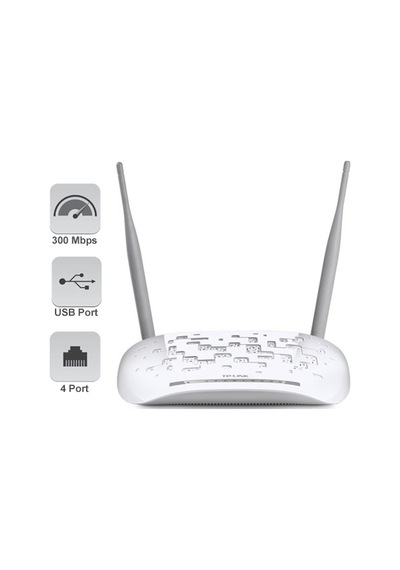 Tp-link Td-w9970 300m 4p Vdsl/adsl Modem Router