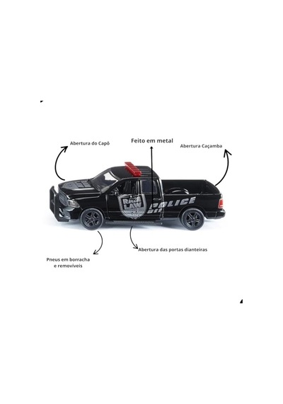 Ram 1500 Us Polis Aracı Oyuncak