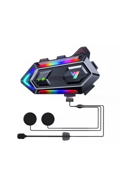 Krm2 Rgb Motosiklet Sürücüleri İçin Ipx6 Özellikli İnterkom Kablosuz Bluetooth Kulaklık