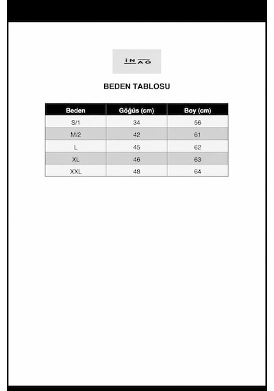 İnağ Kadın Uzun Kollu Likralı Body Siyah