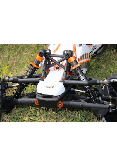 Sy Racıng 1/5 Baja 5b 30.5cc Rtr Kurşunsuz Benzinli Uzaktan Kumandalı Rc Arazi Model Araba 80+kmh 75cm Uzunluk Offroad Turuncu Kullanıma Hazır Syracıng/baja5b-turuncu