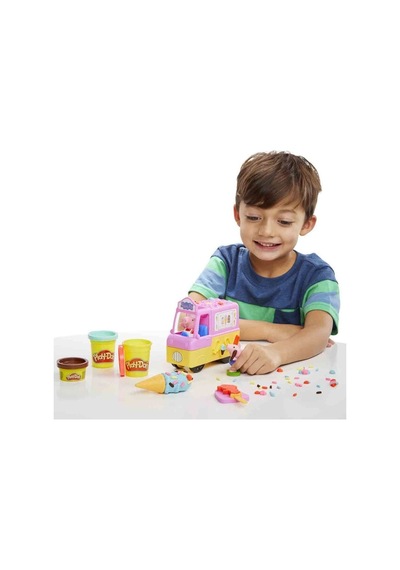 Hasbro Play-doh Peppas Ice Cream Playset F3597 Çok Renkli