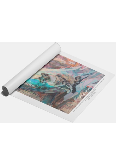 Paw-pow No:24 Art Print