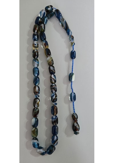 Sistem Püskül Space Stone Tesbih 7 9 Mm Çok Renkli