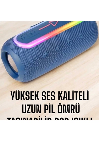 Flip6 Max Kırmızı Kablosuz Bluetooth Hoparlör Taşınabilir Uzun Pil Ömrü