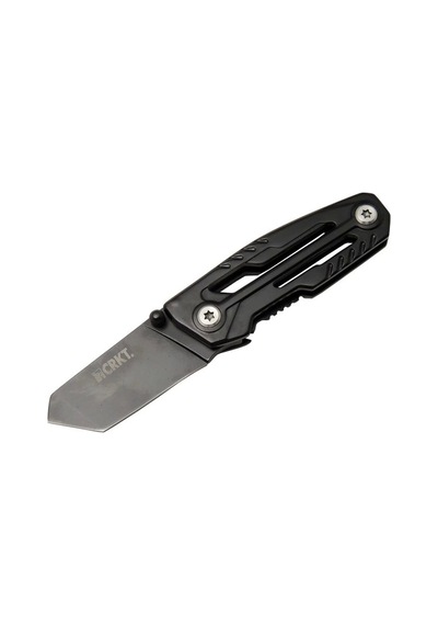 Crkt Trasher 1065bk Kamp Çakı 11,5 Cm - Siyah, Metal Sap Çok Renkli
