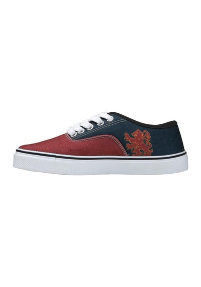 Kadın Vegan Bordo Sneakers - Warner Bros Harry Potter House Of Gryffindor Tasarım Çok Renkli