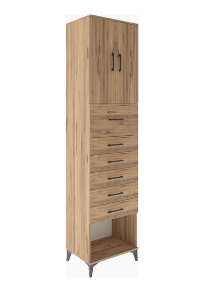 Hyperion Dolap 2 Raflı 6 Çekmeceli 2 Kapaklı 60x44x243 Çam-çam Çam Hyperion Dolap 2 Raflı 6 Çekmeceli 2 Kapaklı 60x44x243 Çam-çam Çam