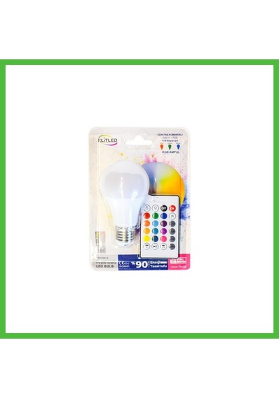 Vaveni 9w Kumandalı Beyaz+rgb Led Ampul 1 Adet Arz