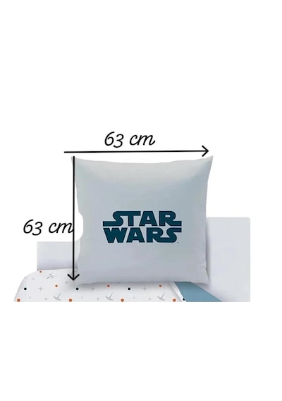 Taç Disney Star Wars Çift Taraflı %100 Pamuk Dekoratif 2'li