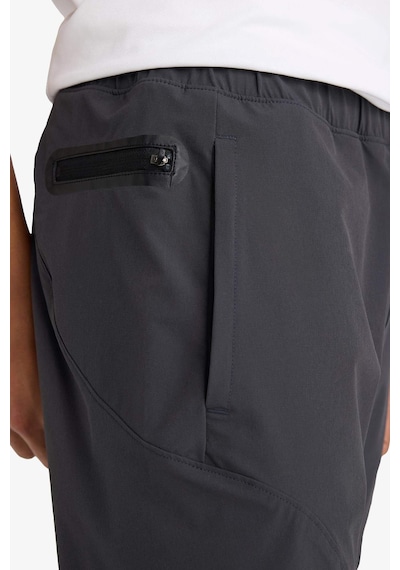Defacto Defactofit Slim Fit Dar Kesim Çift Cepli Fermuarlı Paça Dokuma Jogger B2780ax25auar231 Antrasit