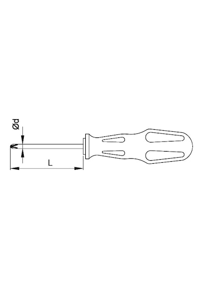 Ceta Form 420084M Torex Yıldız Uçlu Tornavida Ph3 x 150 MM