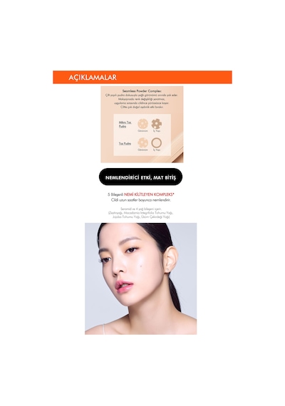 Missha Radiance Perfect Fit Cushion Fondöten SPF50+ 48 Saat Kalıcı Saten Fondöten No.23 15 ML