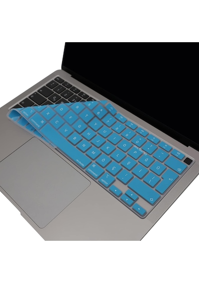 Türkçe Q Klavye Koruyucu Macbook Air 13 A1932 A2179 A2337 M1 Uyumlu Uk Iso Ters L Enter Ult