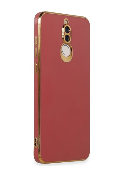Huawei Mate 10 Lite Kılıf Volet Silikon - Kırmızı 0.2M-Çok Renkli