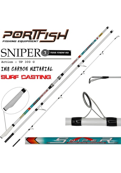 Portfish Sniper 425 Cm 3 Parça Surf Kamış