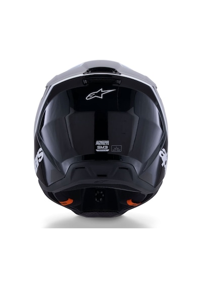 Alpinestars Sm3 Radium Off-Road Cross Kaskı Beyaz - Gri - Siyah