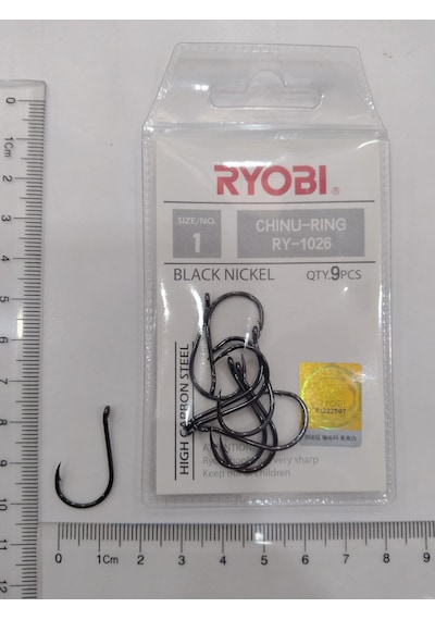Ryobı Ry-1026 Chınu Rıng Black Nıckel Japon İğne 1