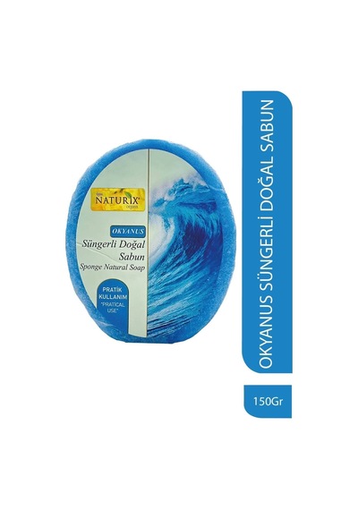 Okyanus Süngerli Sabun 150 Gr Peeling Etkili Arındırıcı Sabun