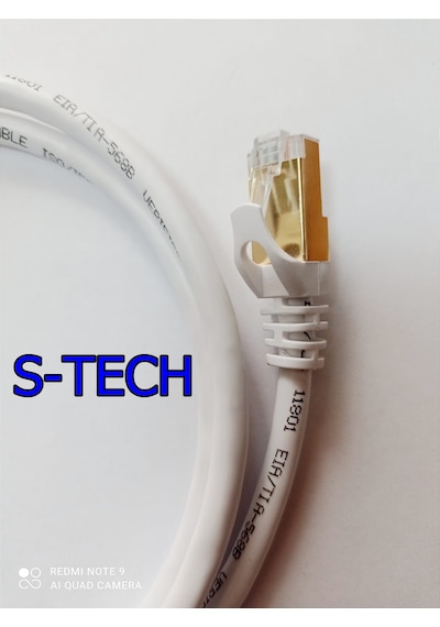 S-Tech Sstp Cat 7 - Cat 6A / 2 Metre Pach Kablo İnternet