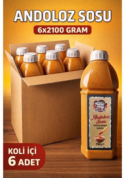 Andoloz Sosu 2100 G X 6 Adet - 1 Koli Koli Bazlı Avantaj Paketi