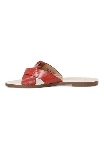 Nine West Capra 2Fx Kadın Düz Terlik-Kırmızı